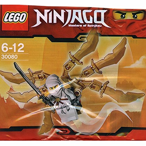 レゴ ニンジャゴー Lego Ninjago Exclusive Mini Figure Set #30080 Zane Ninja Glider Bagged