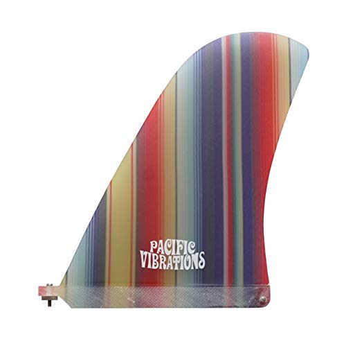 サーフィン フィン マリンスポーツ PACIFIC VIBRATIONS 10.25 FINS Rudder Fiberglass Mexican Blank