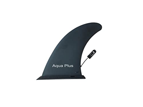 サーフィン フィン マリンスポーツ Aqua Plus Inflatable SUP Center Fin Paddle Board Set Fins (Bla