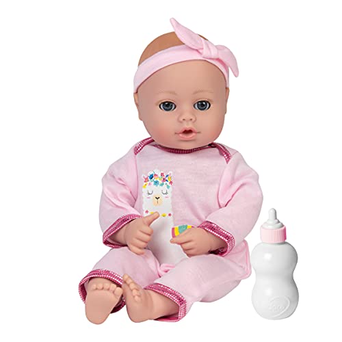 アドラ 赤ちゃん人形 ベビー人形 ADORA My First Baby Doll - Playtime Llama Pajama, 13 inches, Open