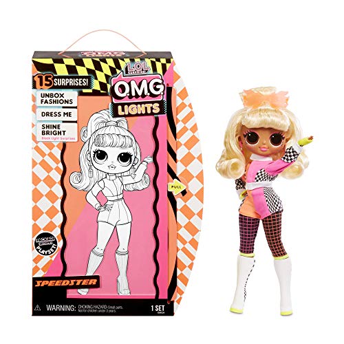 エルオーエルサプライズ 人形 ドール L.O.L. Surprise! O.M.G. Lights Speedster Fashion Doll with