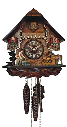 カッコー時計 インテリア 壁掛け時計 Anton Schneider Cuckoo Clock Little Black Forest House