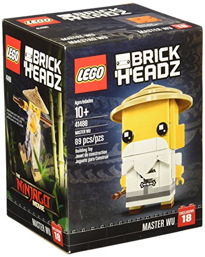 レゴ ニンジャゴー LEGO BrickHeadz MASTER WU 41488 Ninjago Building Set