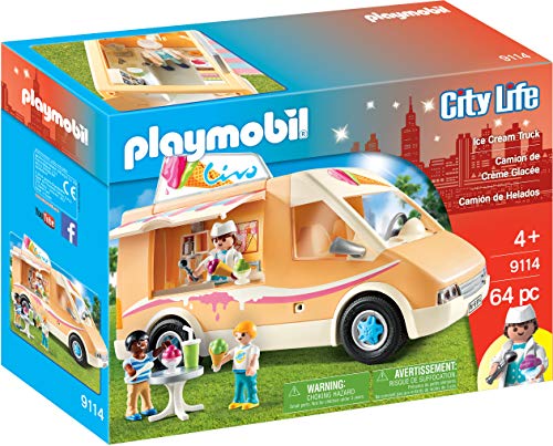 プレイモービル ブロック 組み立て Playmobil Ice Cream Truck