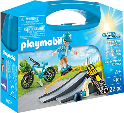 プレイモービル ブロック 組み立て Playmobil Extreme Sports Carry Case