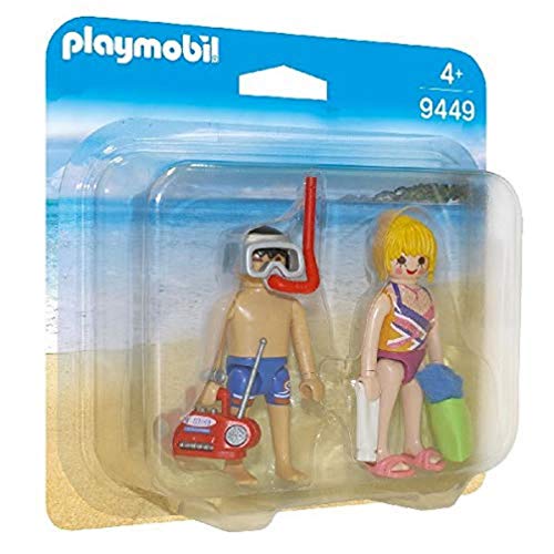 プレイモービル ブロック 組み立て Playmobil 9449 Beachgoers