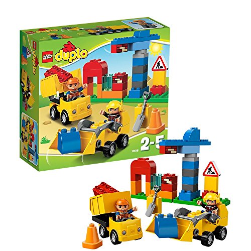 レゴ デュプロ 4KIDS Toy / Game Lego Duplo My First Construction Site 10518 With Truck, Crane And Front L