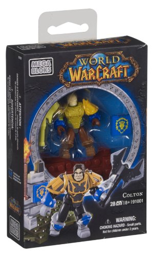 メガブロック メガコンストラックス 組み立て Mega Bloks World of Warcraft Colton (Alliance H