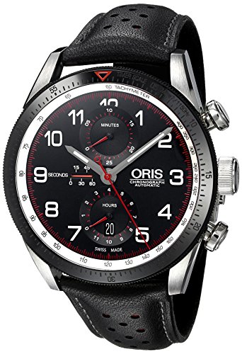 腕時計 オリス メンズ Oris Men's 77476614484SET Analog Display Swiss Automatic Black Watch