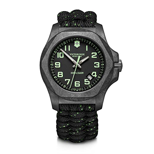 腕時計 ビクトリノックス スイス Victorinox Men's I.N.O.X Carbon Swiss Quartz Sport Watch with Nyl
