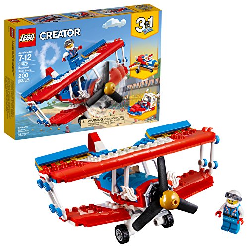 レゴ クリエイター LEGO Creator 3in1 Daredevil Stunt Plane 31076 Building Kit (200 Piece)
