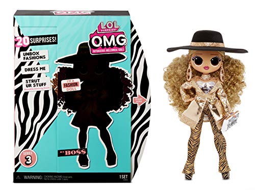 エルオーエルサプライズ 人形 ドール L.O.L. Surprise! O.M.G. Series 3 Da Boss Fashion Doll with