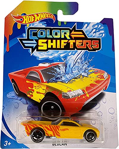 ホットウィール マテル ミニカー Hot Wheels Color Shifters Bedlam Yellow and Red Die-Cast Car 1:64