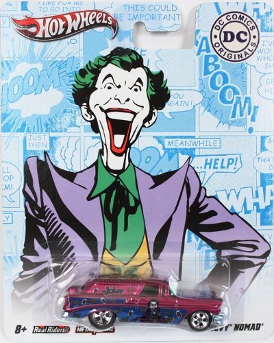 ホットウィール マテル ミニカー Hot Wheels The Joker '56 Chevy Nomad DC Comics Originals 2011 Nos