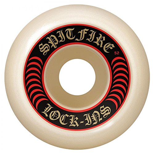 ウィール タイヤ スケボー Spitfire Formula Four Lock-Ins Skateboard Wheels 53mm / 101A (Set of 4)