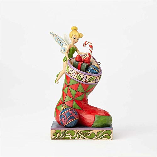 エネスコ Enesco ピーターパン ティンカーベル 靴下にクリスマスプレゼント フィギュア インテリ