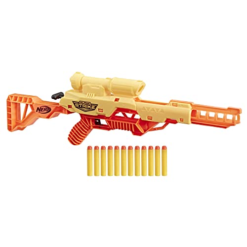 ナーフ アメリカ 直輸入 Nerf Alpha Strike Wolf LR-1 Toy Blaster with Targeting Scope - Includes 12 Of