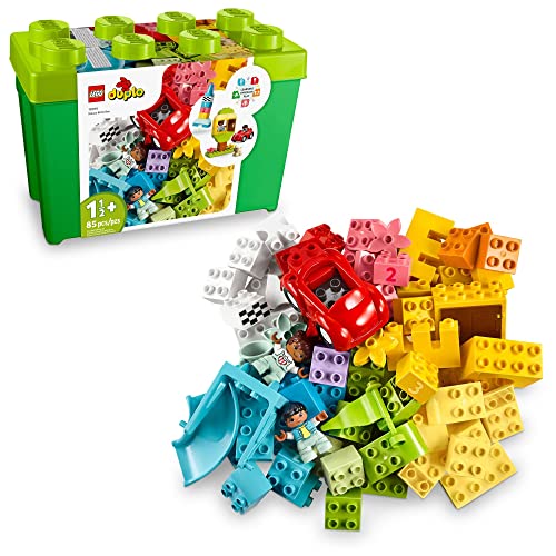レゴ デュプロ LEGO DUPLO Classic Deluxe Brick Box 10914 Starter Set - Features Storage Box, Bricks, Dupl