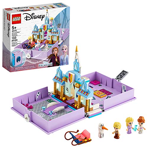 レゴ LEGO Disney Anna and Elsa's Storybook Adventures 43175 Creative Building Kit for Fans of Disney's F