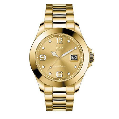 腕時計 アイスウォッチ レディース Ice-Watch - ICE Steel Gold - Women's Wristwatch with Metal Str