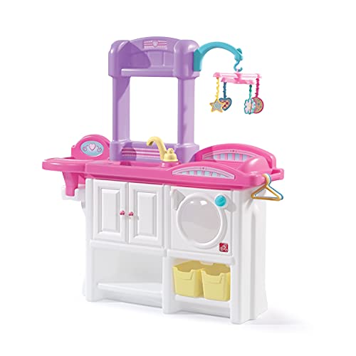 ステップ2 おままごと ごっこ遊び Step2 Love & Care Deluxe Baby Doll Nursery Playset for Kids, Com