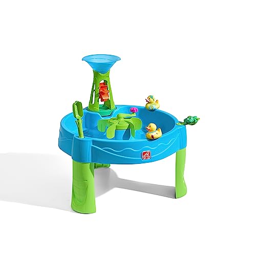 ステップ2 おままごと ごっこ遊び Step2 Duck Dive Kids Water Table with Water Tower & 5-Pc Accesso