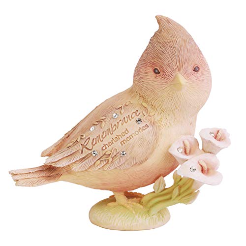 エネスコ Enesco 置物 インテリア Enesco Foundations Rememberance Bird Inspirational Figurine, 3.94 I