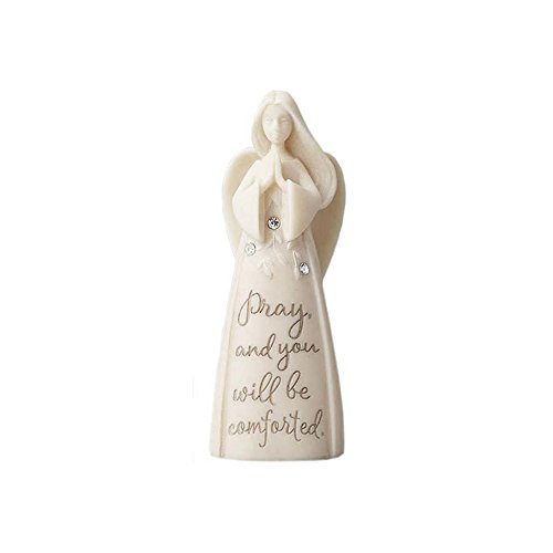 エネスコ Enesco 置物 インテリア Enesco Foundations Comfort Prayer Mini Angel, 3.125 inch Figurine,