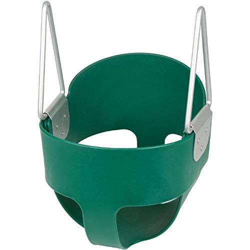 ジャングルジム ブランコ 屋内・屋外遊び Swing Set Stuff Highback Full Bucket (Green) -Seat On