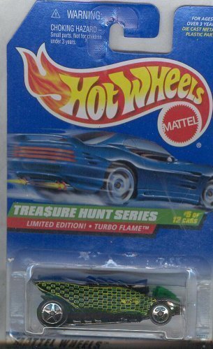 ホットウィール マテル ミニカー Hot Wheels 1997 753 LIMITED EDITION TURBO FLAME TREASURE HUNT SER