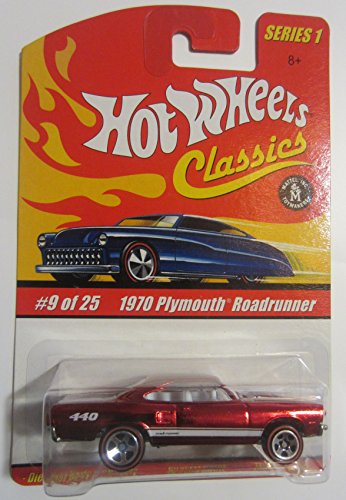 ホットウィール マテル ミニカー Hot Wheels Classic Series 1: 1970 Plymouth Roadrunner #9 of 25 1: