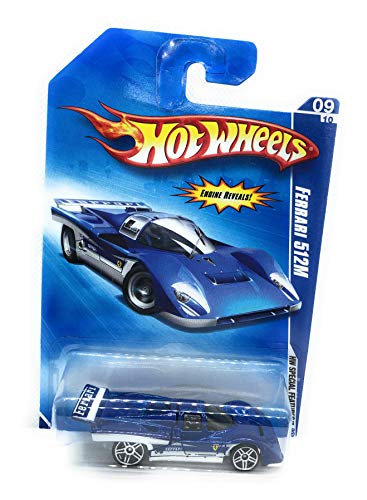 ホットウィール マテル ミニカー Hot Wheels 2009 HW Special Features Blue Ferrari 512M