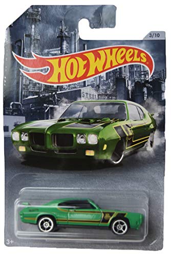 ホットウィール マテル ミニカー Hot Wheels '70 Pontiac GTO Judge 3/10, Green