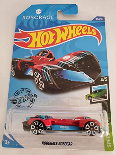 ホットウィール マテル ミニカー Hot Wheels 2020 Speed Blur Roborace Robocar 63/250, Red