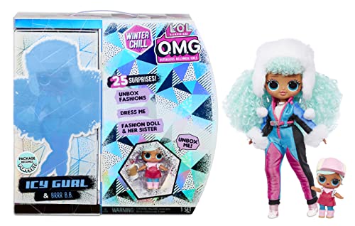 エルオーエルサプライズ 人形 ドール L.O.L. Surprise! O.M.G. Winter Chill ICY Gurl Fashion Doll