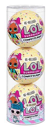 エルオーエルサプライズ 人形 ドール L.O.L. Surprise! Confetti Pop 3 Pack Glamstronaut ? 3 Re-