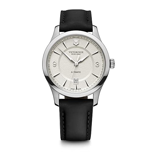 腕時計 ビクトリノックス スイス Victorinox Alliance Mechanical Watch with Large Silver Dial and B