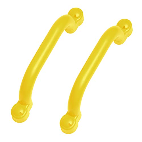ジャングルジム ブランコ 屋内・屋外遊び Playground Safety Handles - Outdoor Yellow Grab Handl