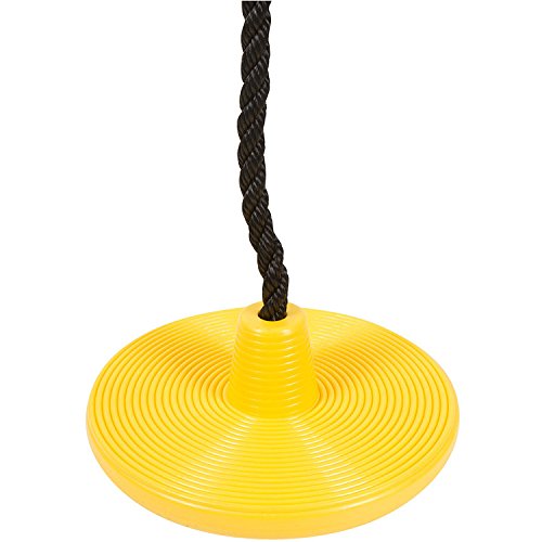 ジャングルジム ブランコ 屋内・屋外遊び Swing Set Stuff Inc. Cyclone Seat with Rope, Yellow