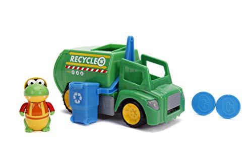 ジャダトイズ ミニカー ダイキャスト Jada Toys Ryan's World Recycling Truck with Gus The Gummy G