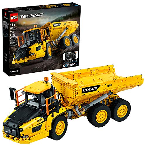 レゴ テクニックシリーズ LEGO Technic 6x6 Volvo Articulated Hauler (42114) Building Kit, Volvo Truck