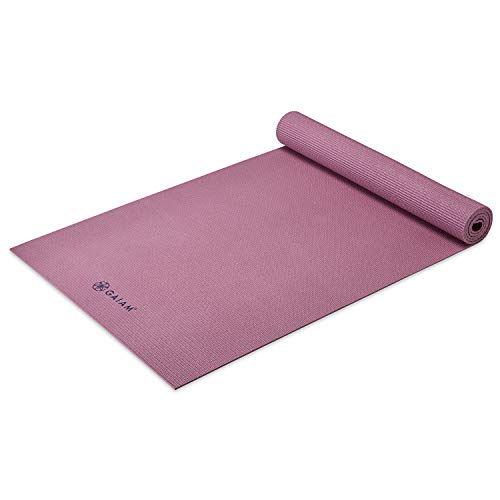 ヨガマット フィットネス Gaiam Yoga Mat Premium Solid Color Non Slip Exercise & Fitness Mat for All