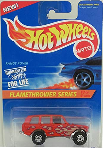 ホットウィール マテル ミニカー Hot Wheels 1995-386 Range Rover Flamethrower Series 3 of 4 1:64 S
