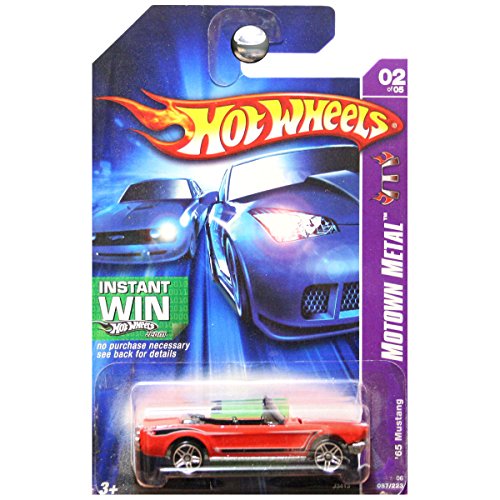 ホットウィール Hot Wheels '65マスタング モータウン メタル 02/05 087/223 レッド Mustang ビークル ミニ