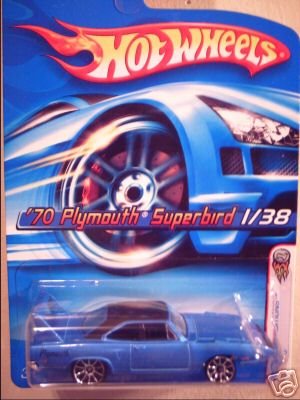 ホットウィール マテル ミニカー Hot Wheels 2006 First Editions #001 '70 Superbird Blue Variant 1: