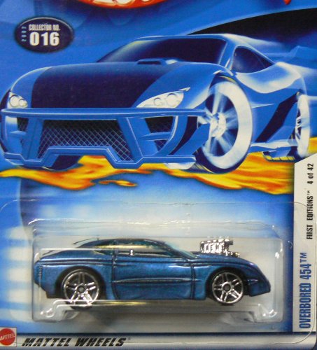 ホットウィール マテル ミニカー Hot Wheels 2002-016 Overbored 454 First Edition 4 of 42 1:64 Scal