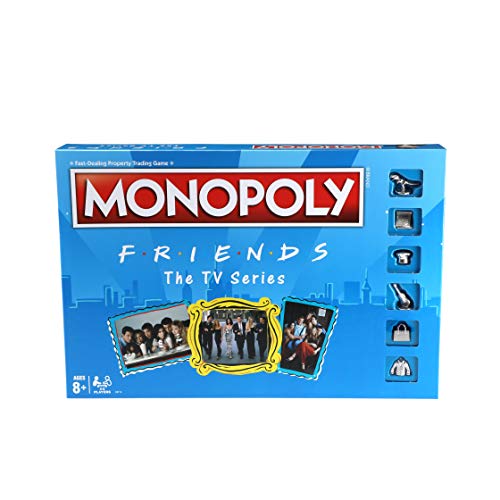 ボードゲーム 英語 アメリカ Monopoly Hasbro Gaming Friends The TV Series Edition Board Game for Age