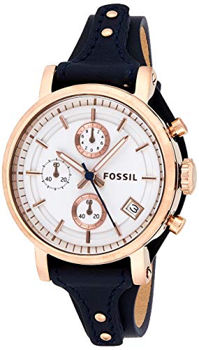 フォッシル Fossil オリジナルボーイフレンド 機械式 グレーレザーウォッチ レディース腕時計 ME30