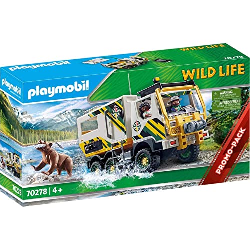 プレイモービル ブロック 組み立て Playmobil Outdoor Expedition Truck, Multicoloured
