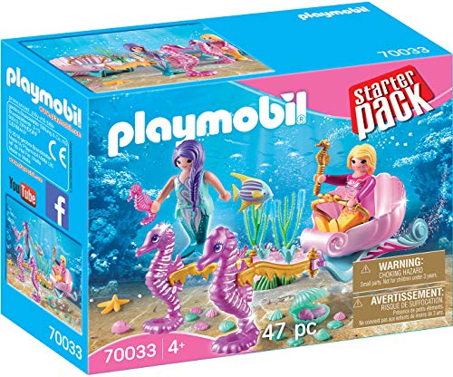 プレイモービル ブロック 組み立て Playmobil Seahorse Carriage and Figure Pack Playset